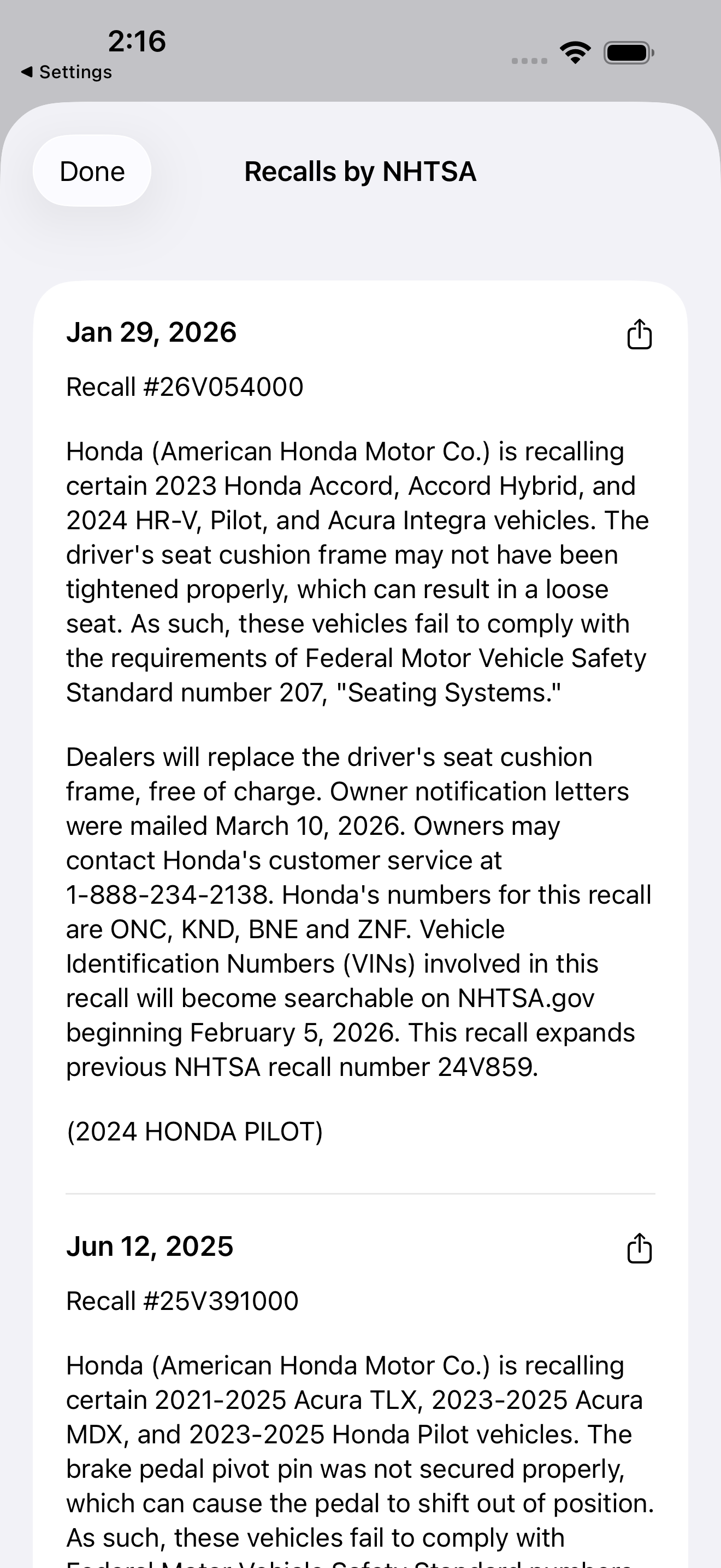 How to Check If Your Car Has an Open Recall on Your iPhone
